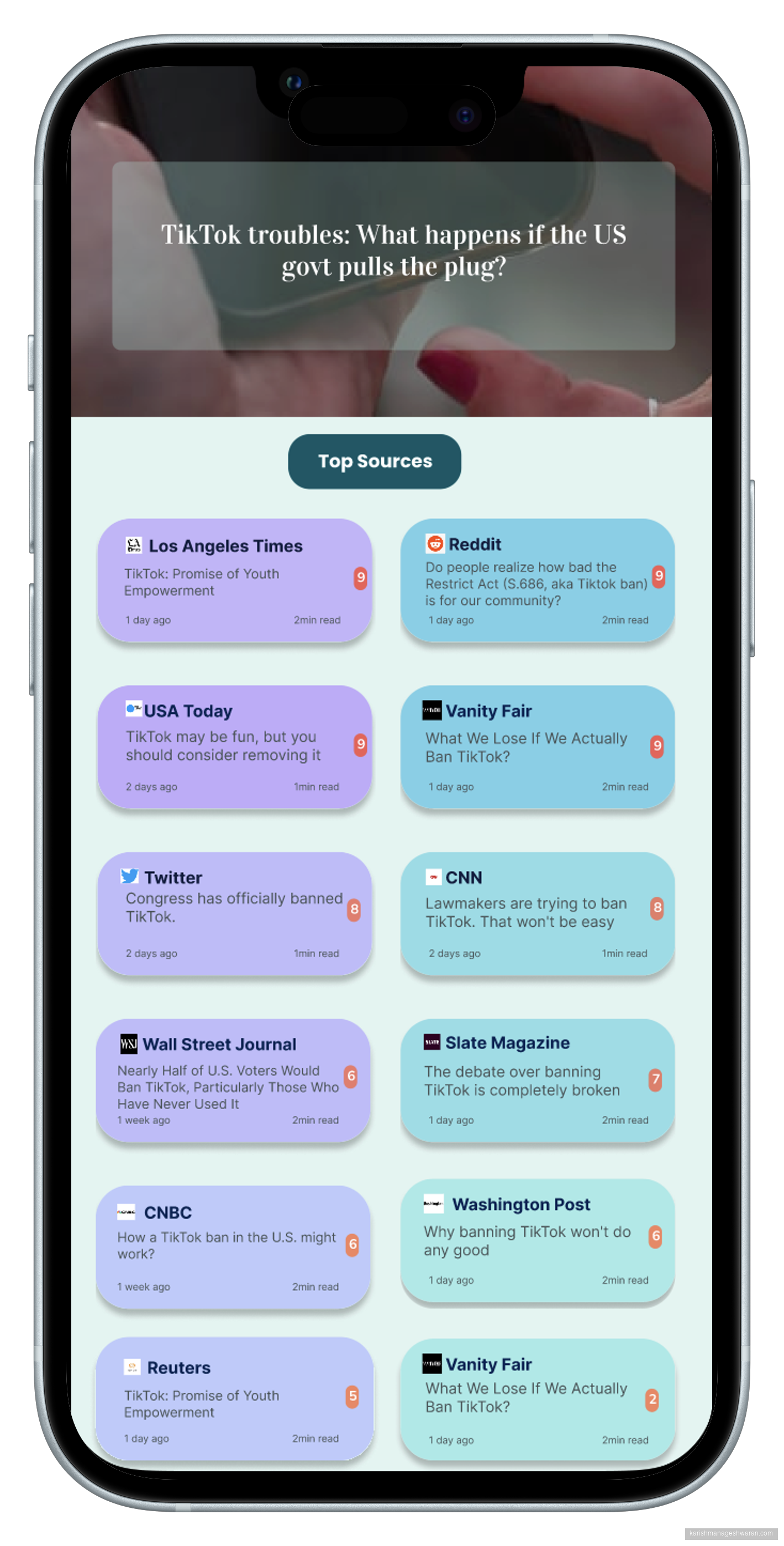 Prototype screen 5